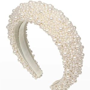 JENNIFER BEHR Marjeta Faux Pearl Embellished Headband $575